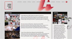 Desktop Screenshot of nagrodaliterackagdynia.pl